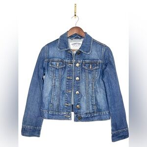 LEVI’S‎ Signature Levi Stauss & Co Denim Button Down Up Trucker Jacket | Small
